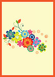 花朵底纹