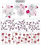 花藤 花纹 矢量