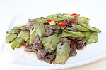 凉瓜炒牛肉