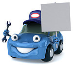 卡通3D小汽车