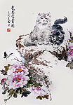 邱德镜 富贵图