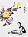邱德镜 月季花