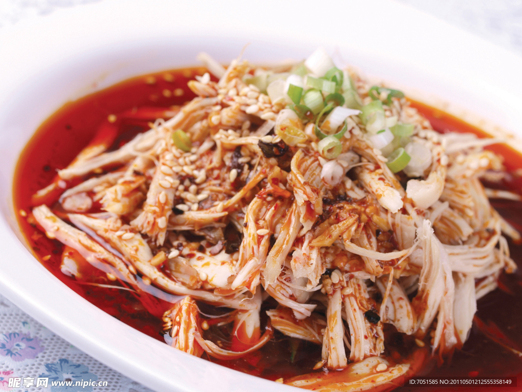 麻辣鸡丝