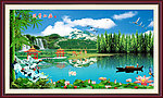 山水风景 吉祥湖畔