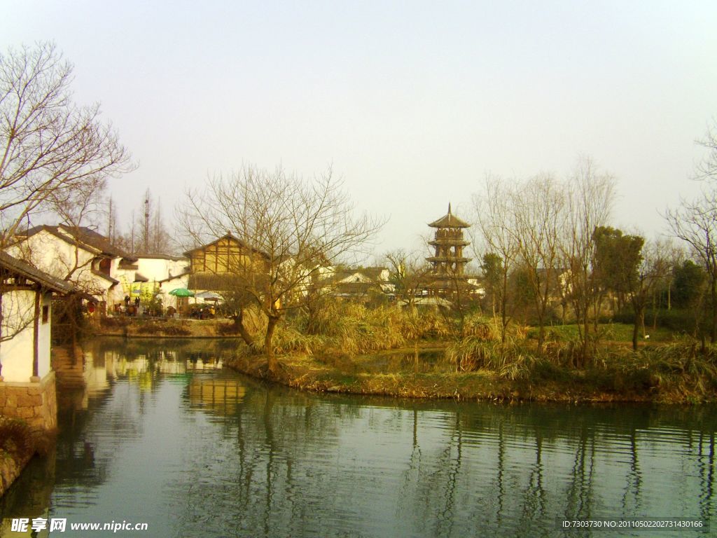 西溪湿地风景