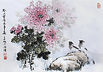 不与百花去争春 邱德镜