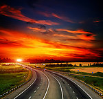 马路道路高清图片