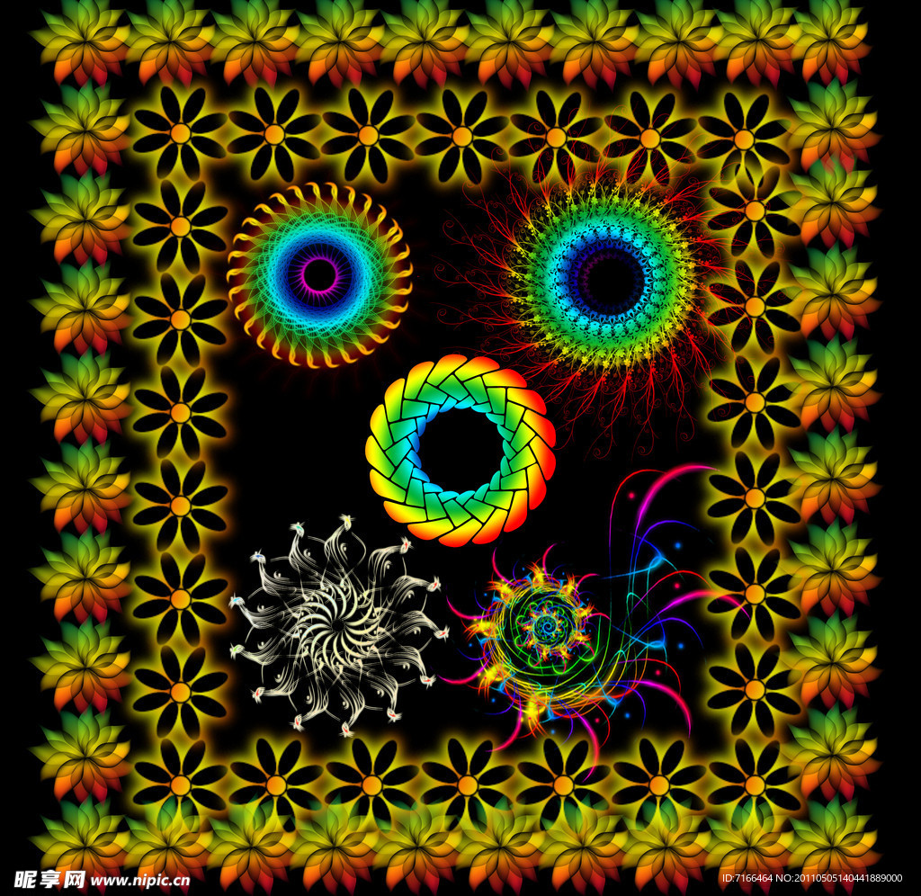 边框花纹