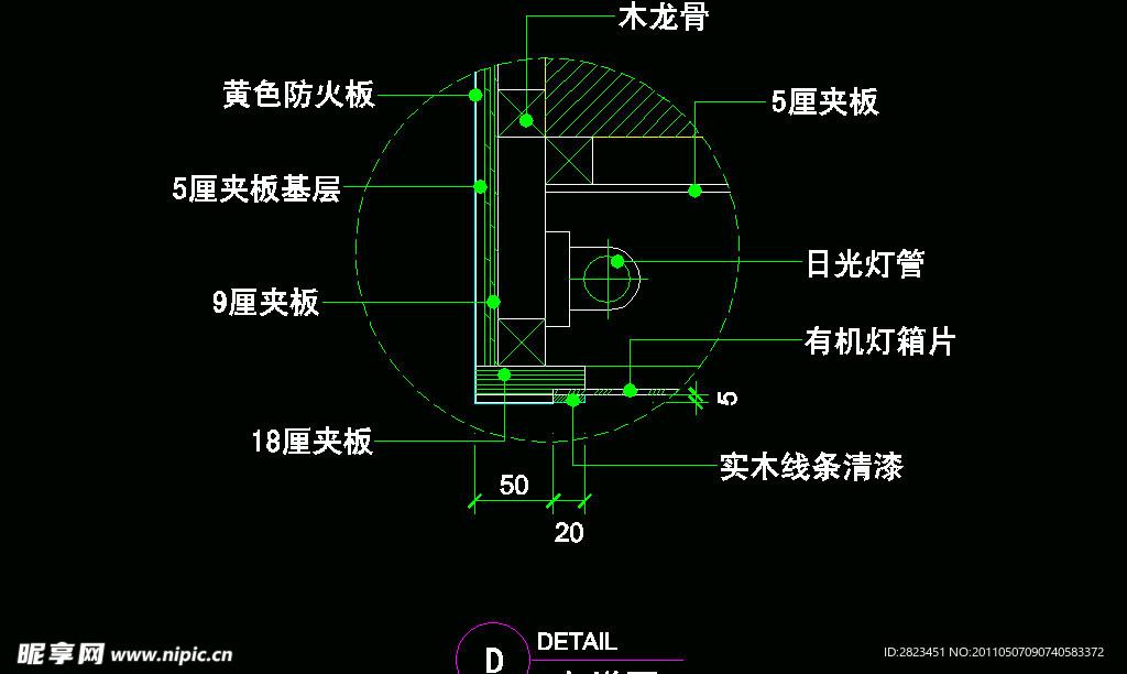 CAD之化妆道具店面布置