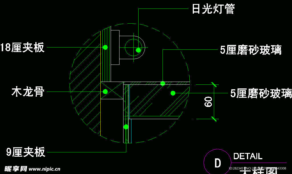 CAD之化妆道具店面布置