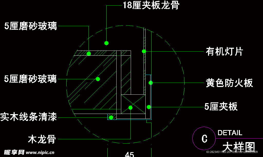 CAD之化妆道具店面布置