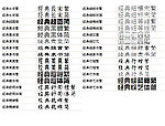经典字体库