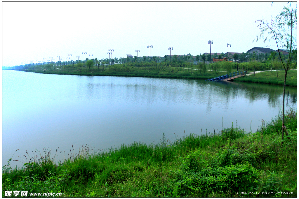 湖光风景