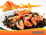 龙井茶香虾