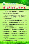 医院制度展板