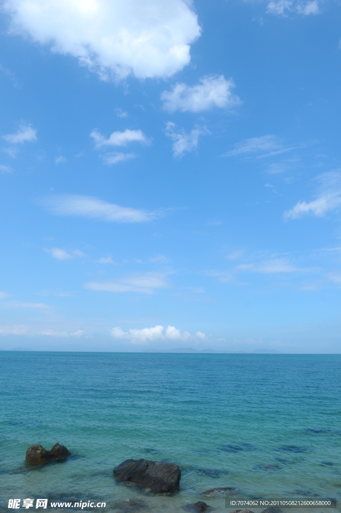大海蓝天
