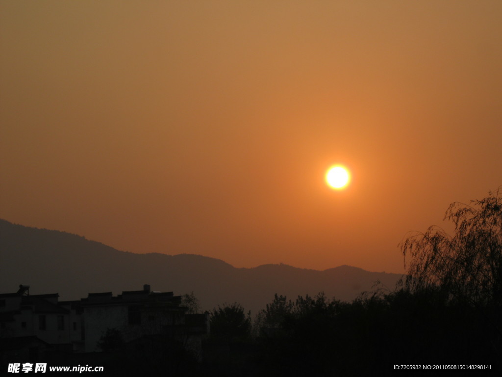 夕阳