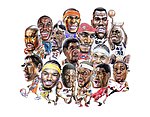 nba球星漫画合集