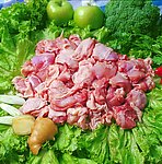 鸡腿碎肉