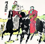 跃马图