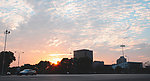 夕阳 夜归人