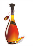 CorelDRAW 12 酒瓶