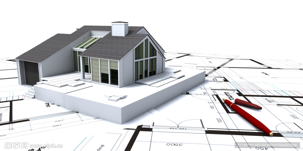 3d建筑模型图纸