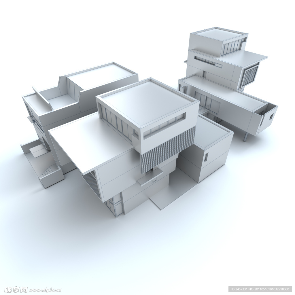 3d建筑模型