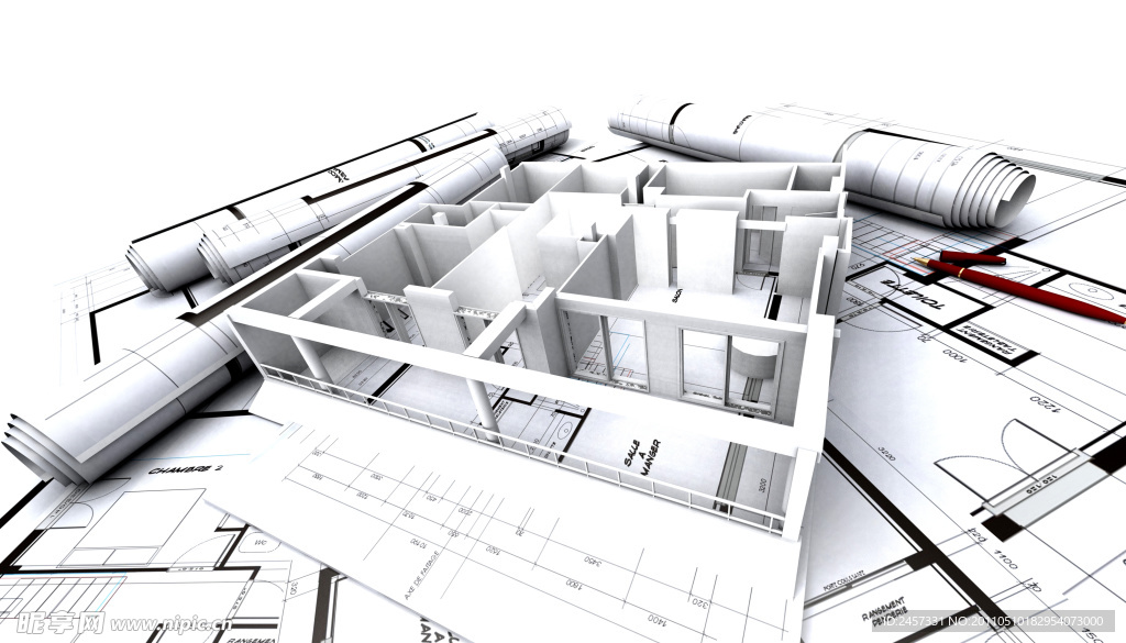 3d建筑模型图纸