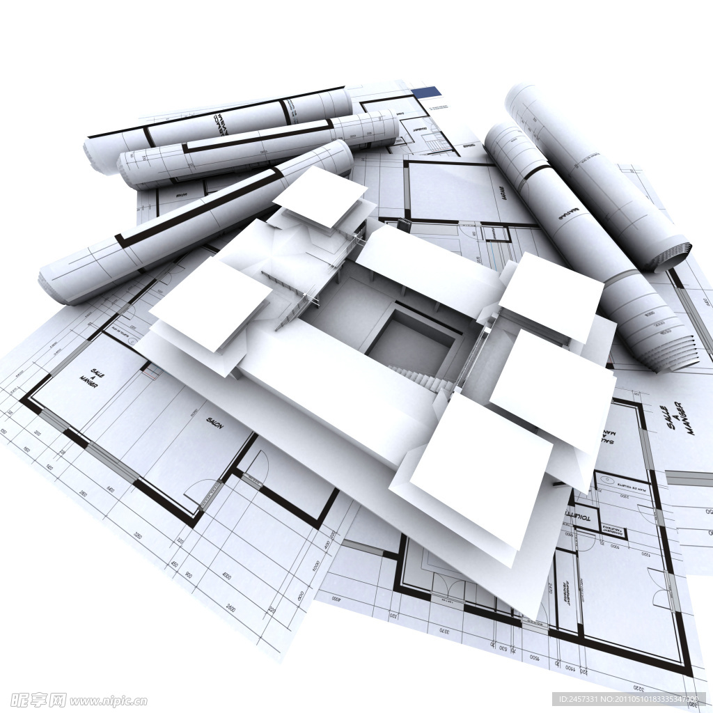 3d建筑模型图纸