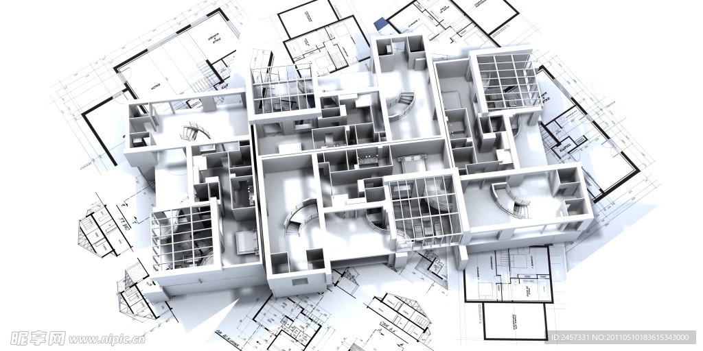 3d建筑模型图纸