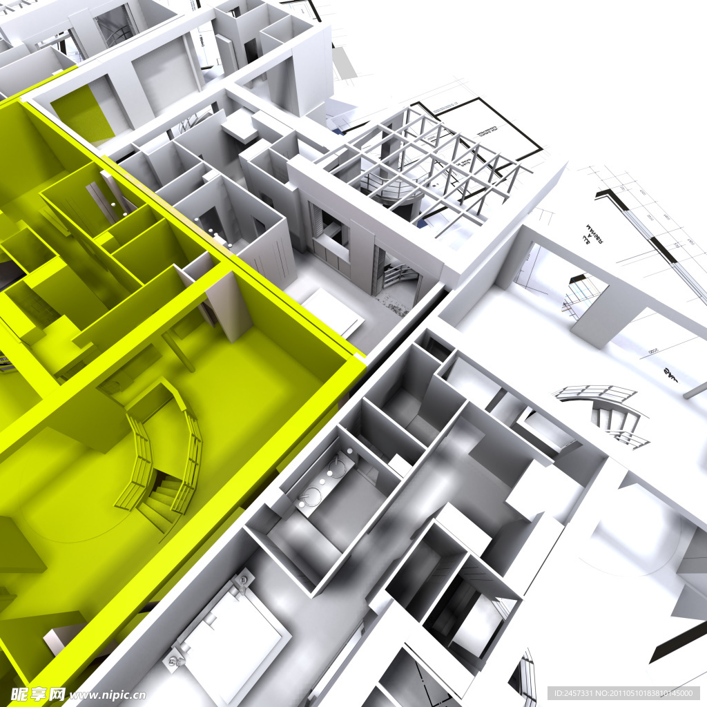 3d建筑模型图纸