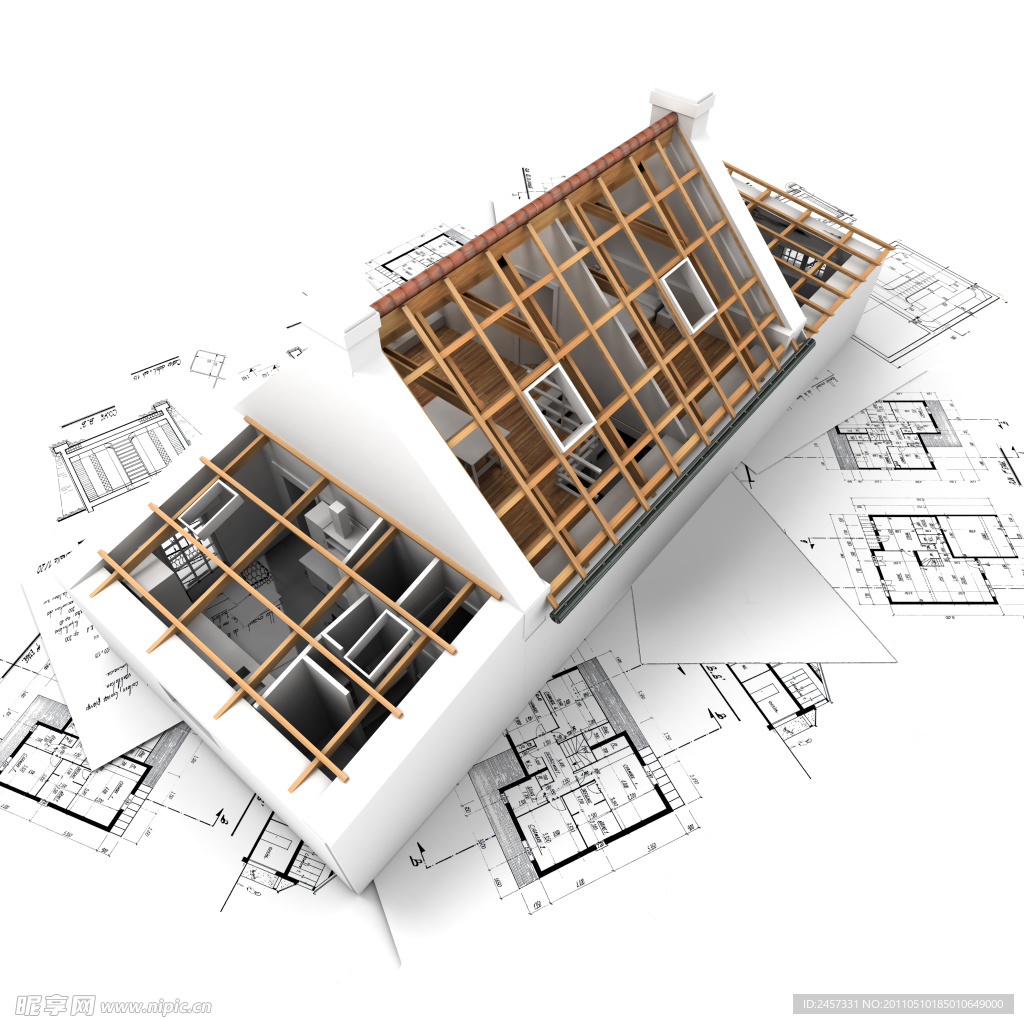 3d建筑模型图纸