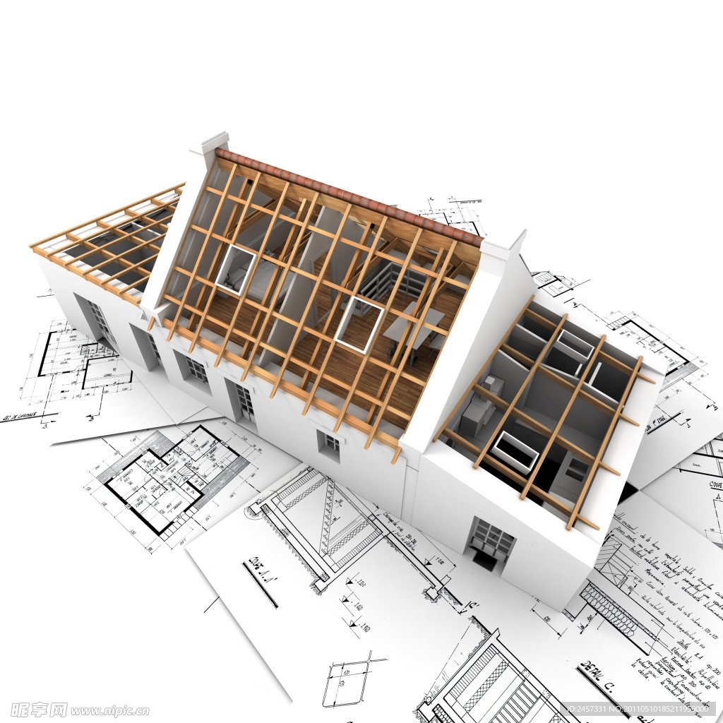 3d建筑模型图纸