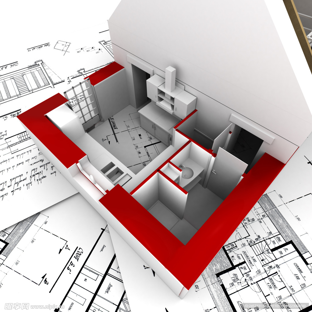 3d建筑模型图纸