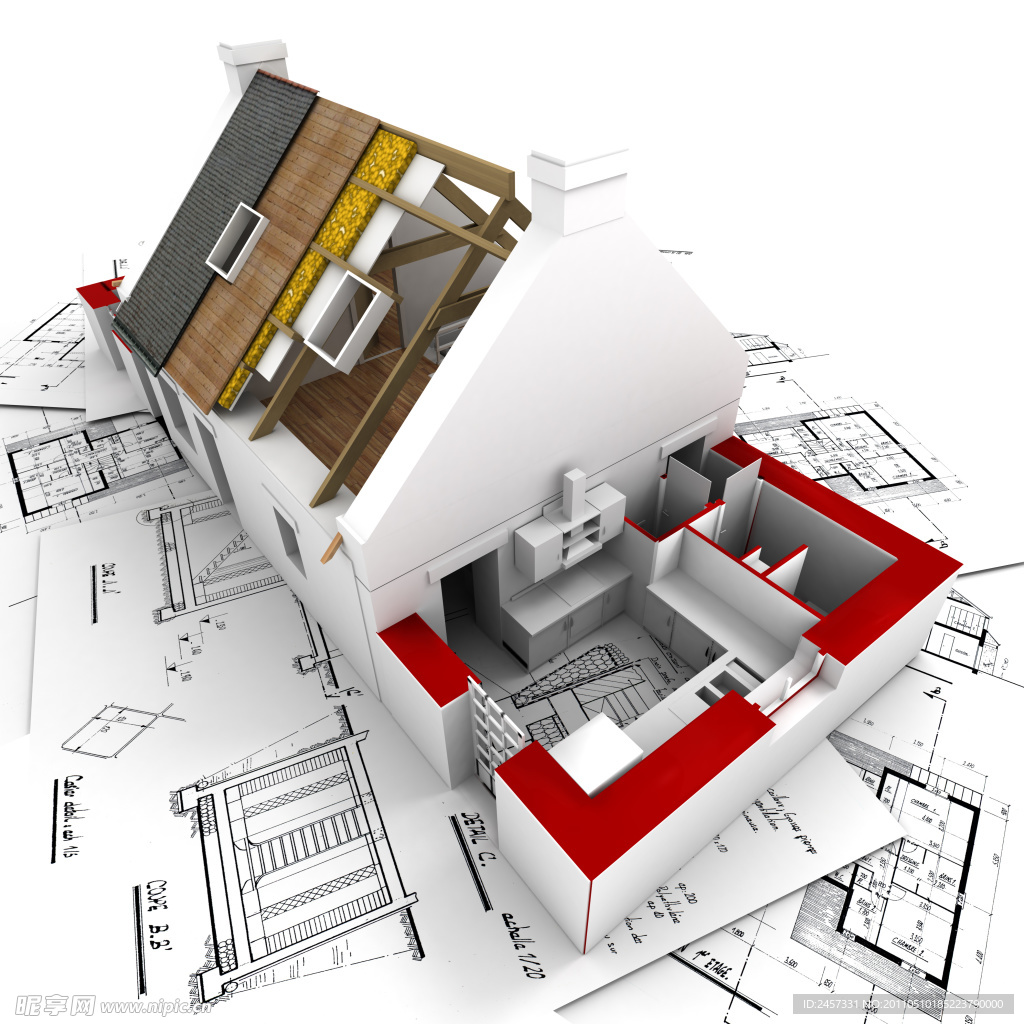 3d建筑模型图纸