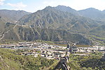 俯视嘉峪关