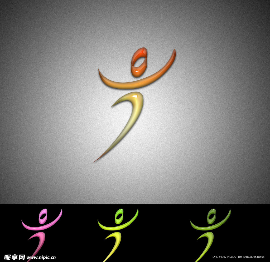 人物 体育 运动logo