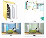 卧室3D效果图