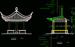 古建筑仿古亭