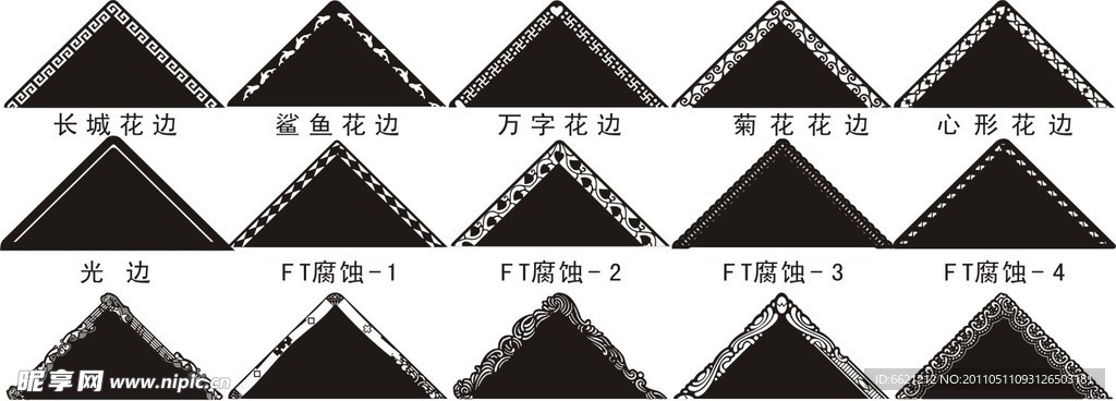 花边