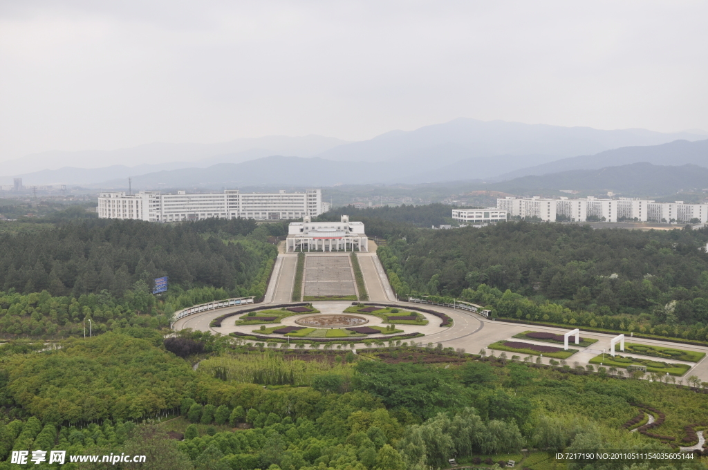 生态校园江西中医学院