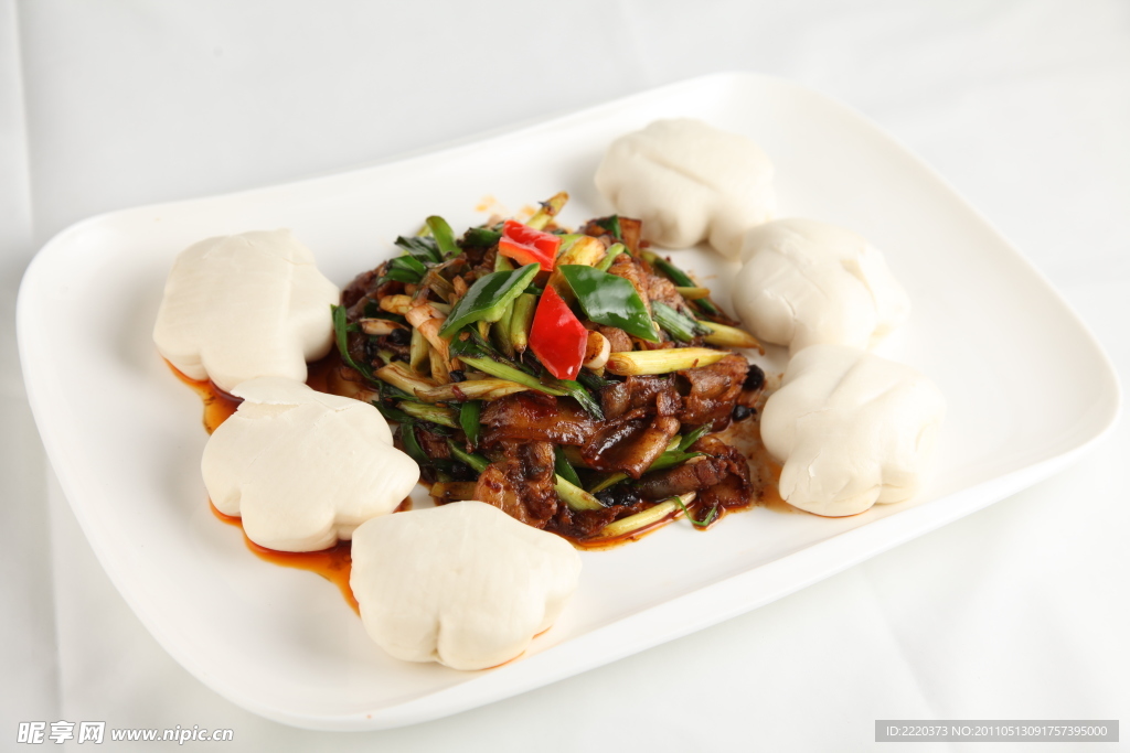 回锅肉夹饼