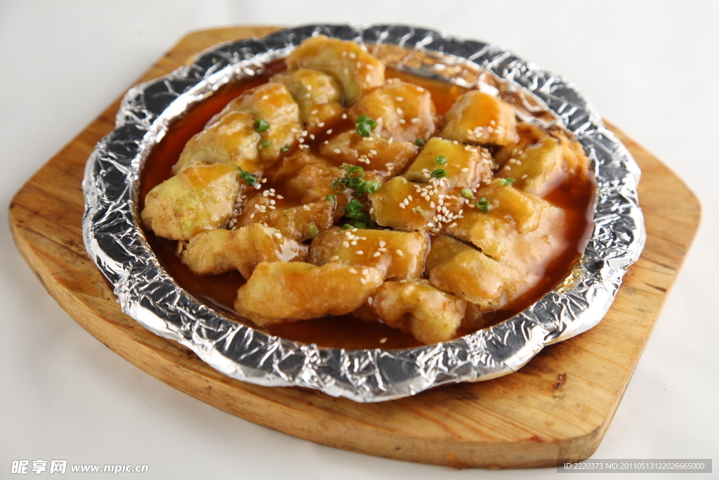 铁板烧汁茄