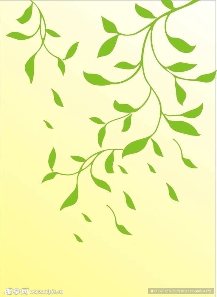 藤蔓底纹