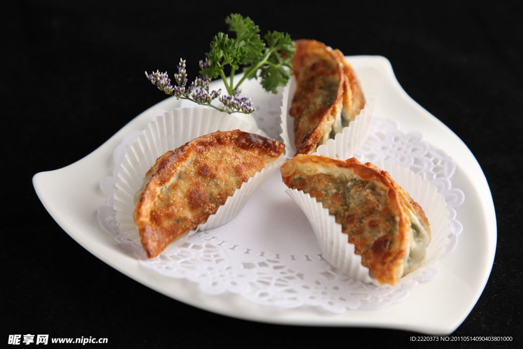 香煎鲜虾饺