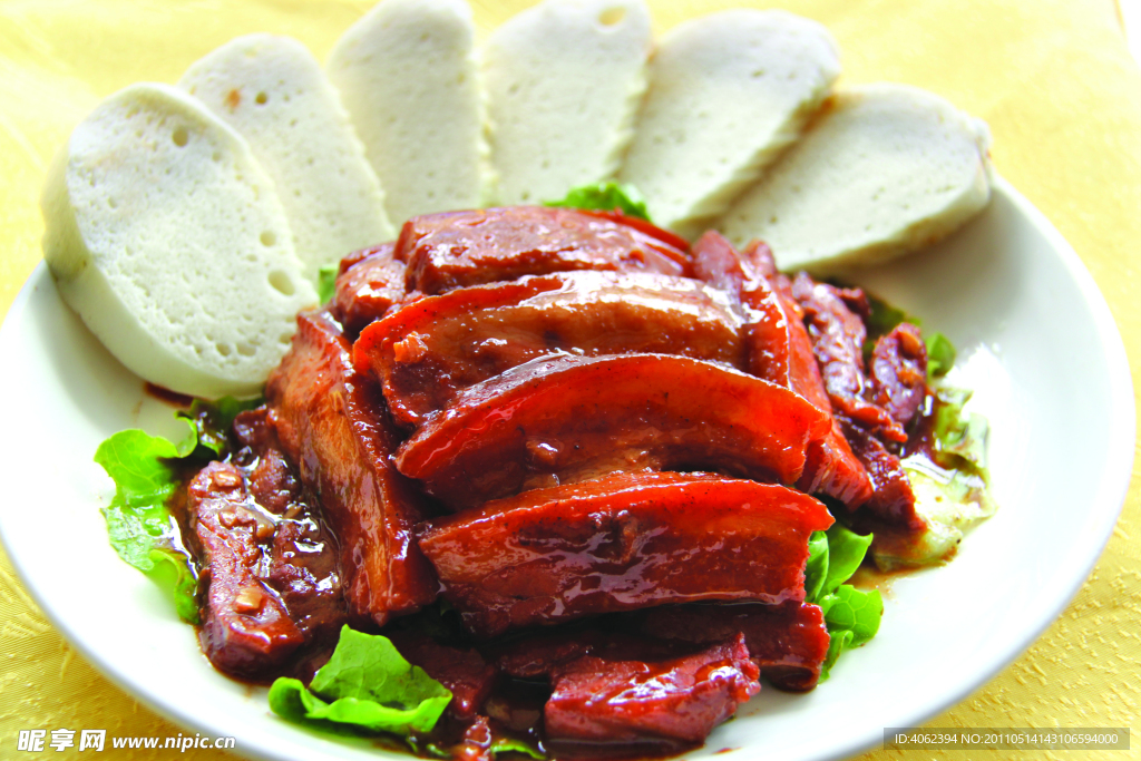 馒头扣肉