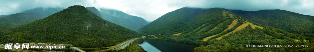 高山全景