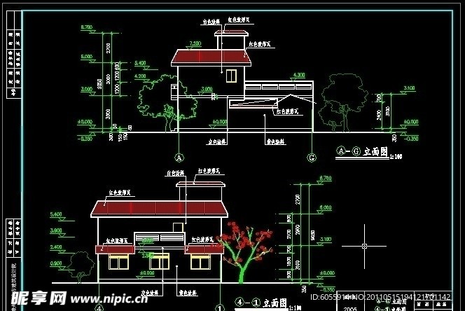 农民住宅户型图