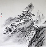 曹劼国画